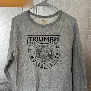 Luck Brand swetshirt for men (Triumph Motorcycles)